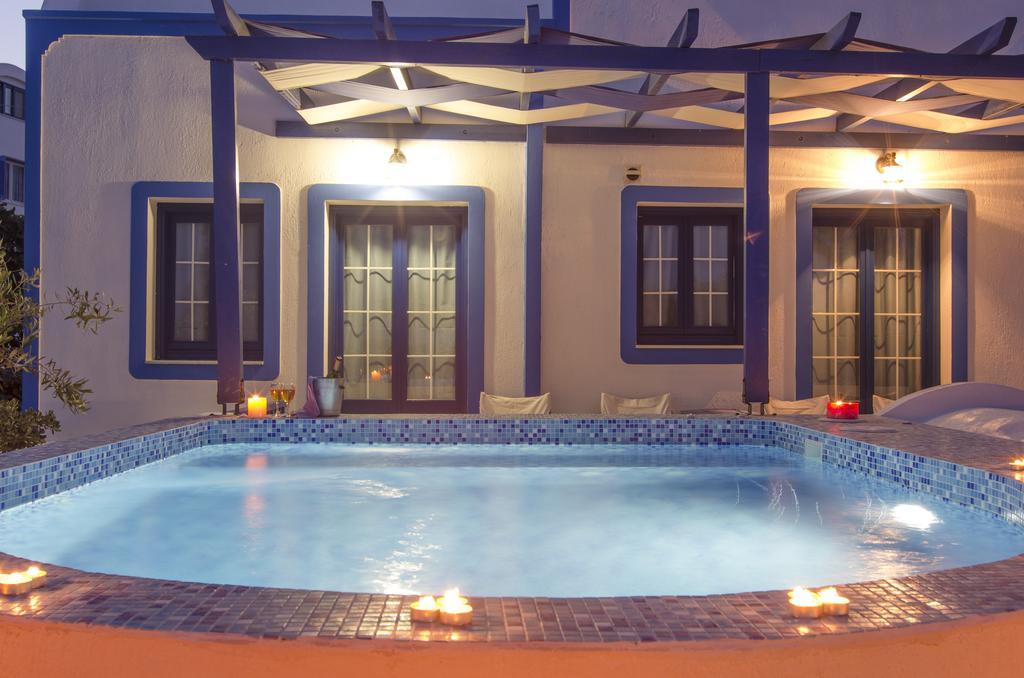 White & Blue Apartment Perivolos  Bagian luar foto